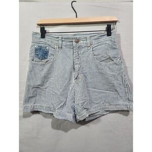 VTG Y2K ENUF Plaid Shorts Highrise Buckle Back Sz‎ 5  28" Waist